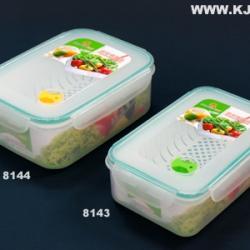 8143带格密封保鲜盒(