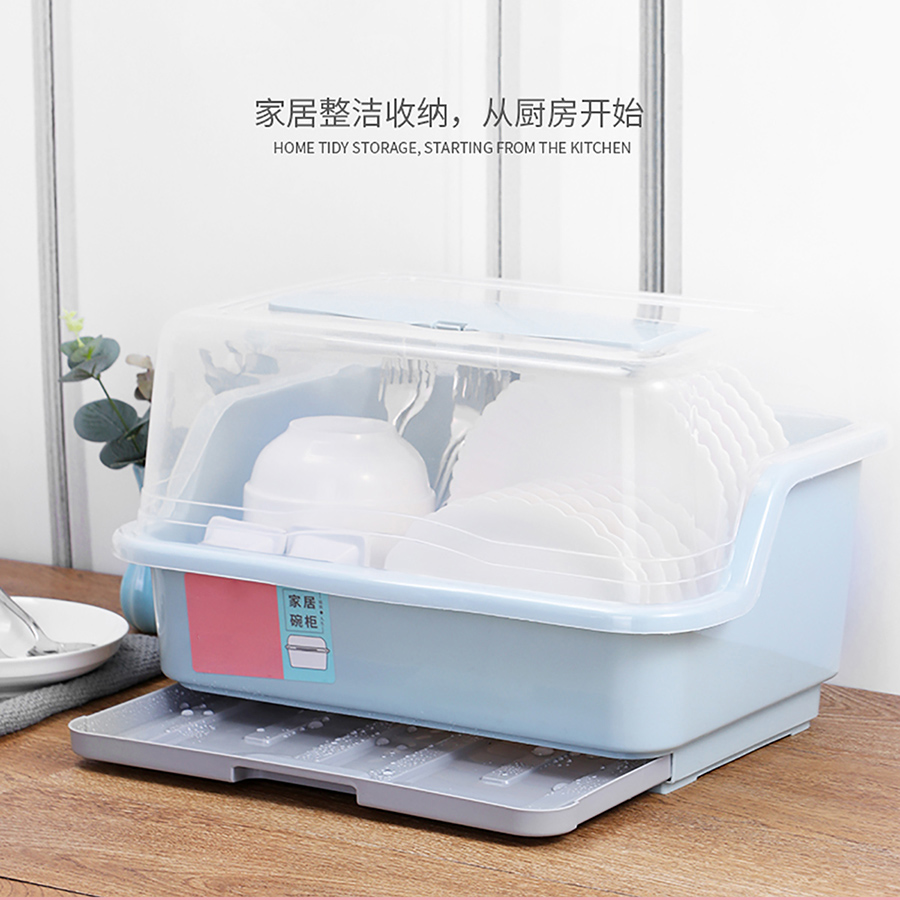 翻盖式沥水碗柜（中号/