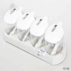福象调味罐四缸