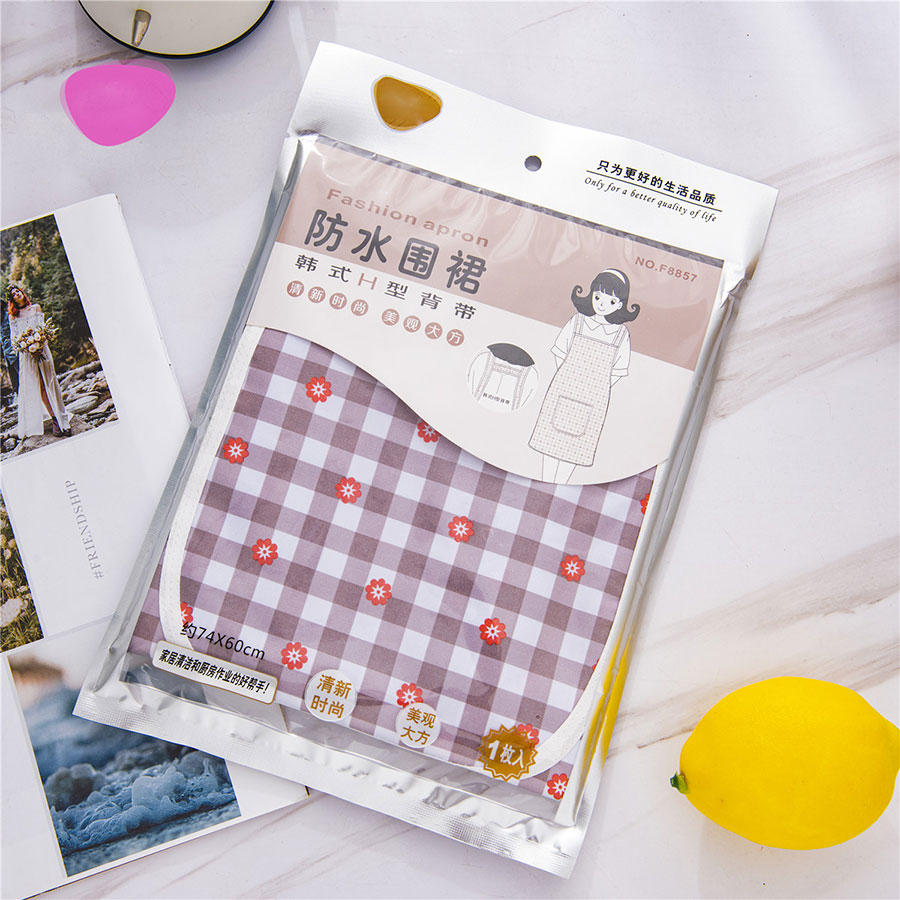 防水韩式H型背带/吊带围裙