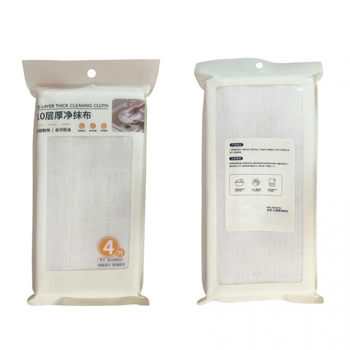 10层厚净抹布