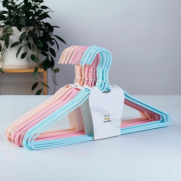 浸塑衣架45cm10个/把