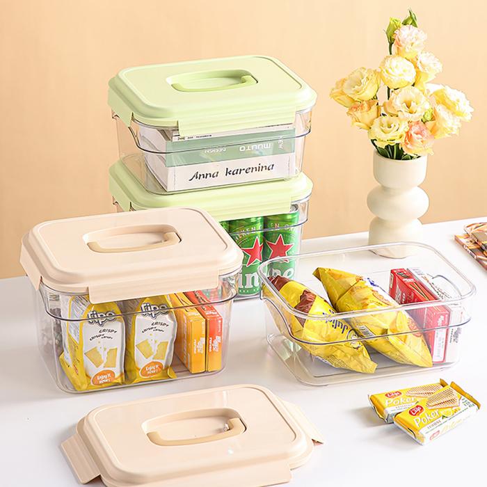 柏纳手提密封收纳箱6.8L/9.3L(叠装)