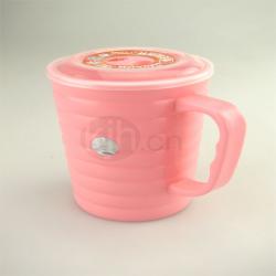 带盖波纹口杯（600ml)