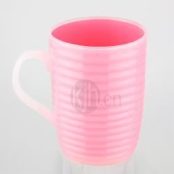 罗纹双色杯400ml