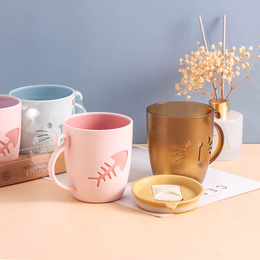 萌猫盖杯/口杯/对杯（48