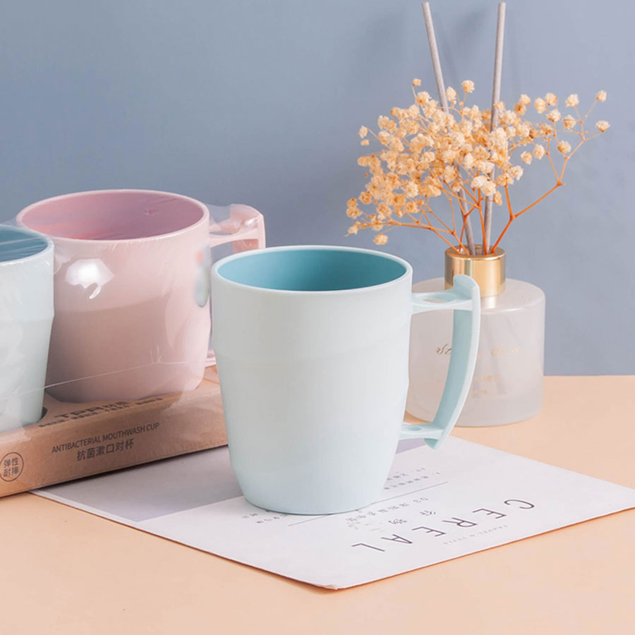 竹节抗菌漱口杯/对杯(