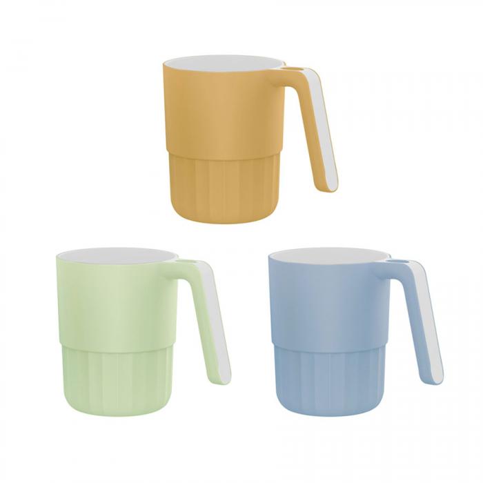 雅致双色口杯(12PCS/内盒）