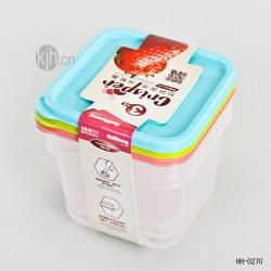 0270怡味正方形保鲜盒