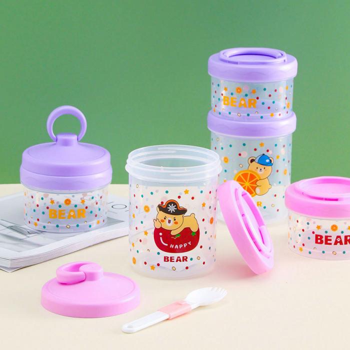 便携密封储物罐(二层/三层)