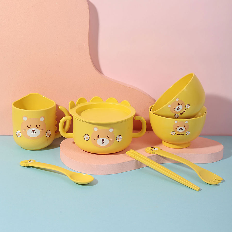 套装儿童餐具(5件套/7