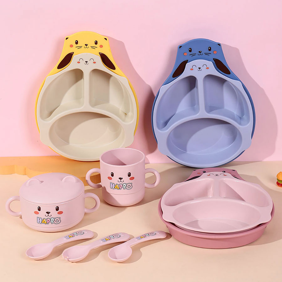 可儿萌獭儿童餐具/餐