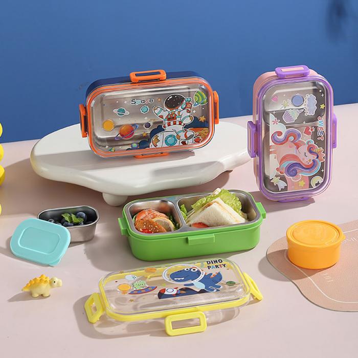 700ml童趣密封不锈钢