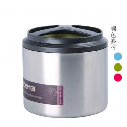 单层便携真空保温饭盒