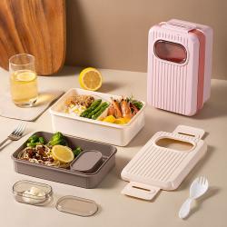 双层塑料饭盒