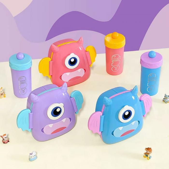 小恶魔套装饭盒(饭盒750ML+水杯400ML)