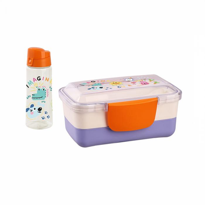童趣双层餐盒套装