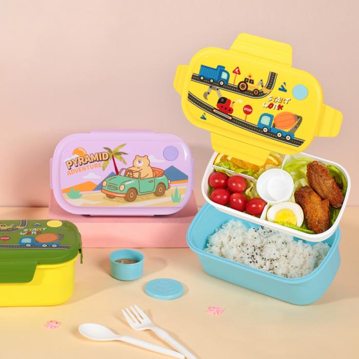 小健将二格饭盒1100ml